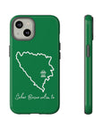 Šeher Bosno Volim Te Phone Case - Green