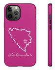 Šeher Bosno Volim Te Phone Case - Pink