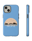 SKOPJE Phone Case - Light Blue