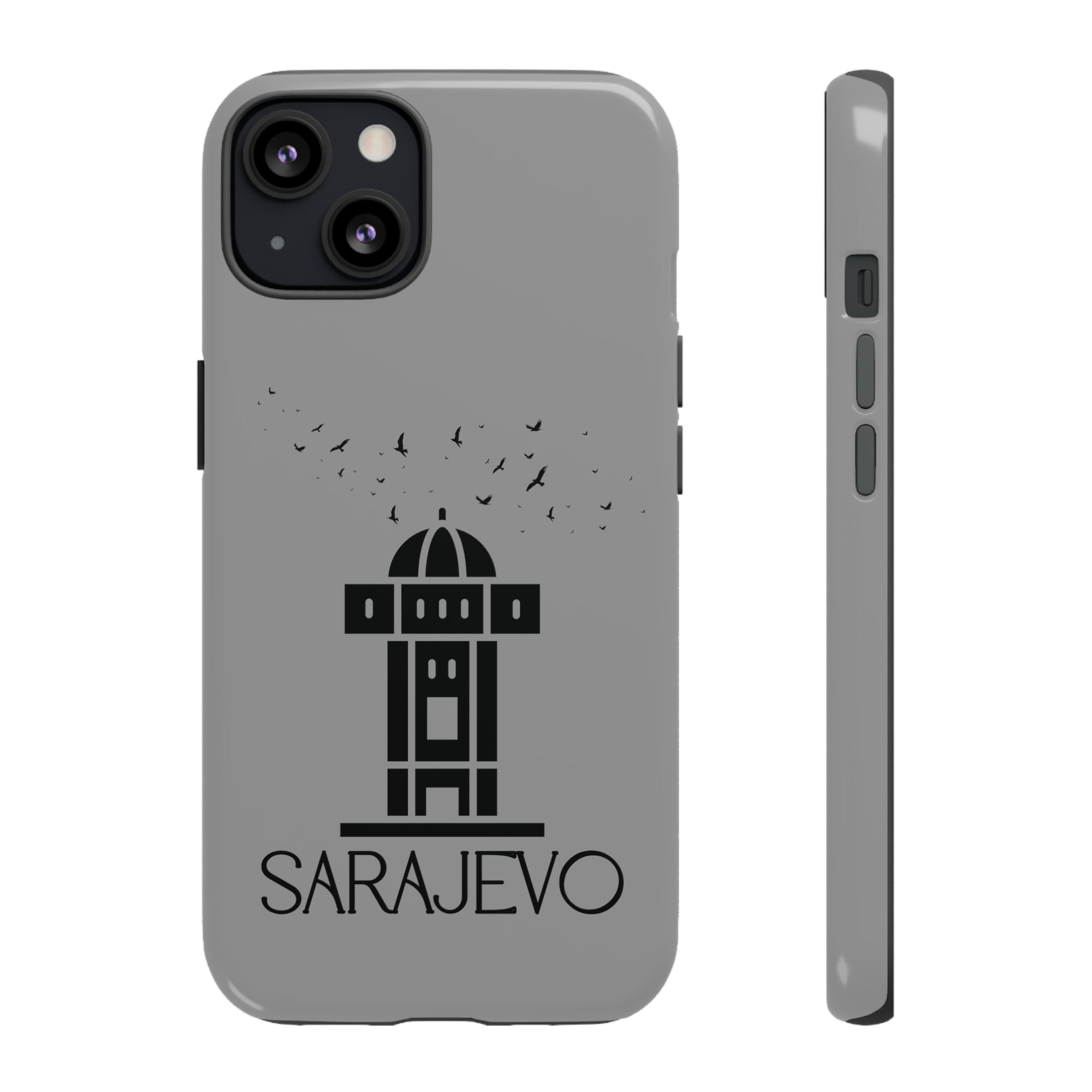 SARAJEVO SEBILJ Phone Case - Grey