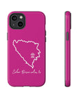 Šeher Bosno Volim Te Phone Case - Pink