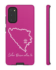 Šeher Bosno Volim Te Phone Case - Pink