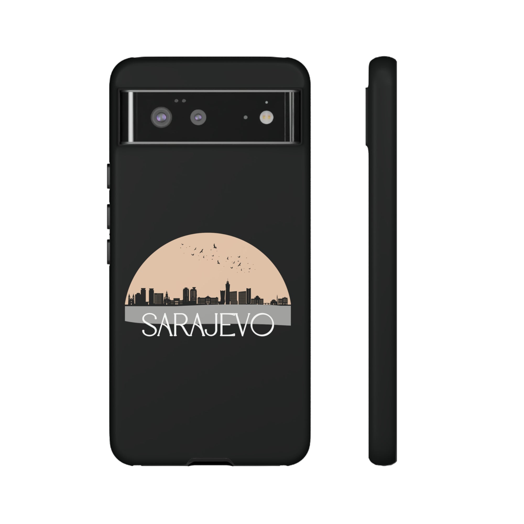 SARAJEVO Phone Case - Black