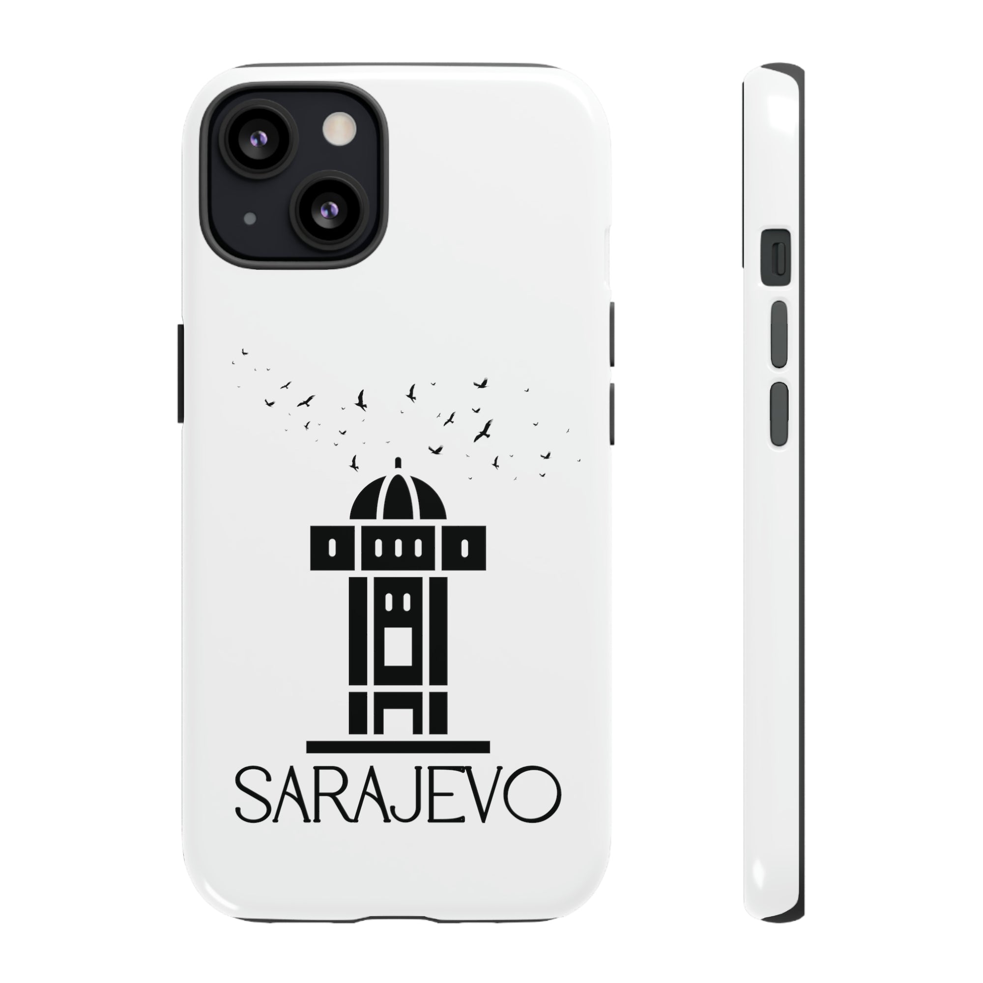 SARAJEVO SEBILJ Phone Case - White