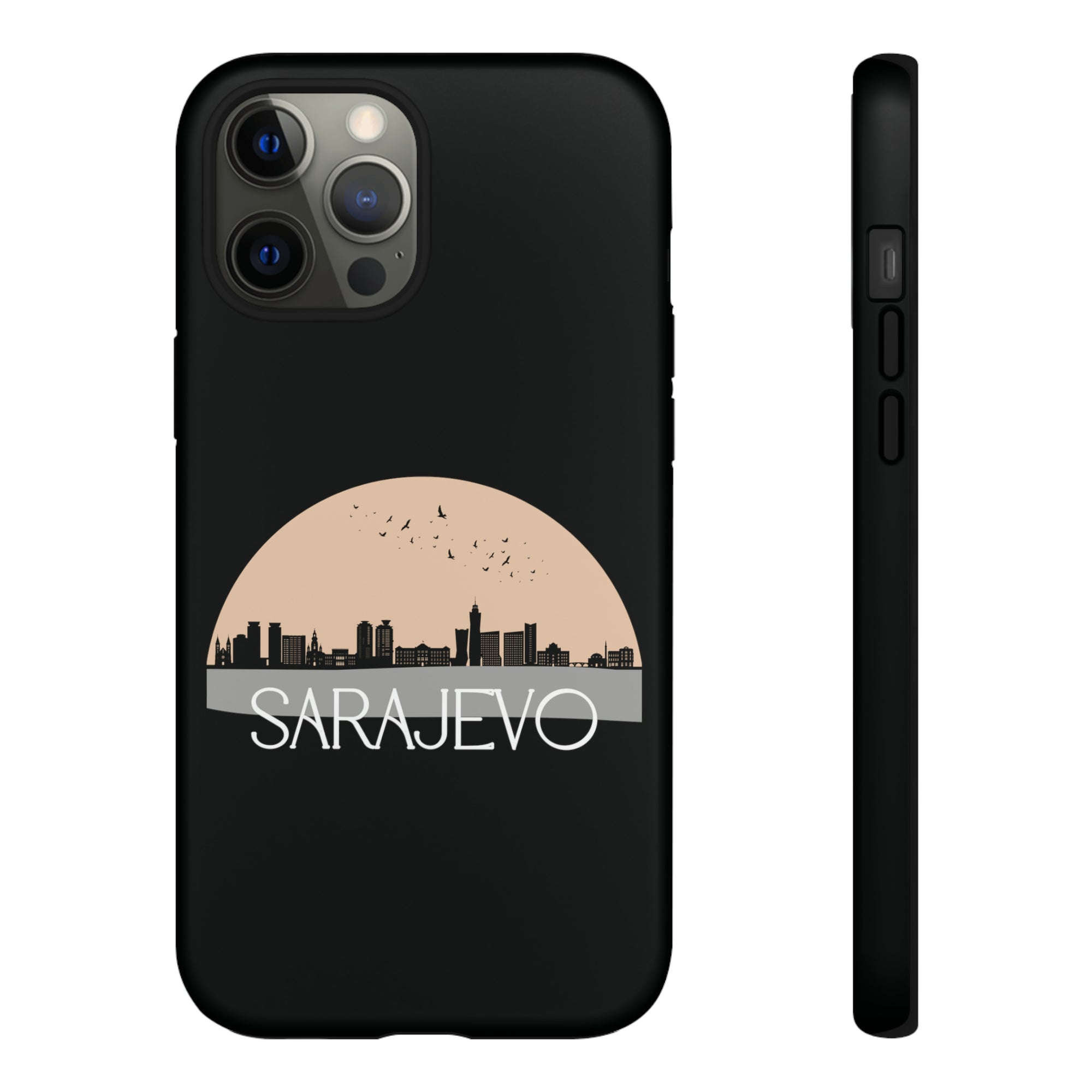 SARAJEVO Phone Case - Black