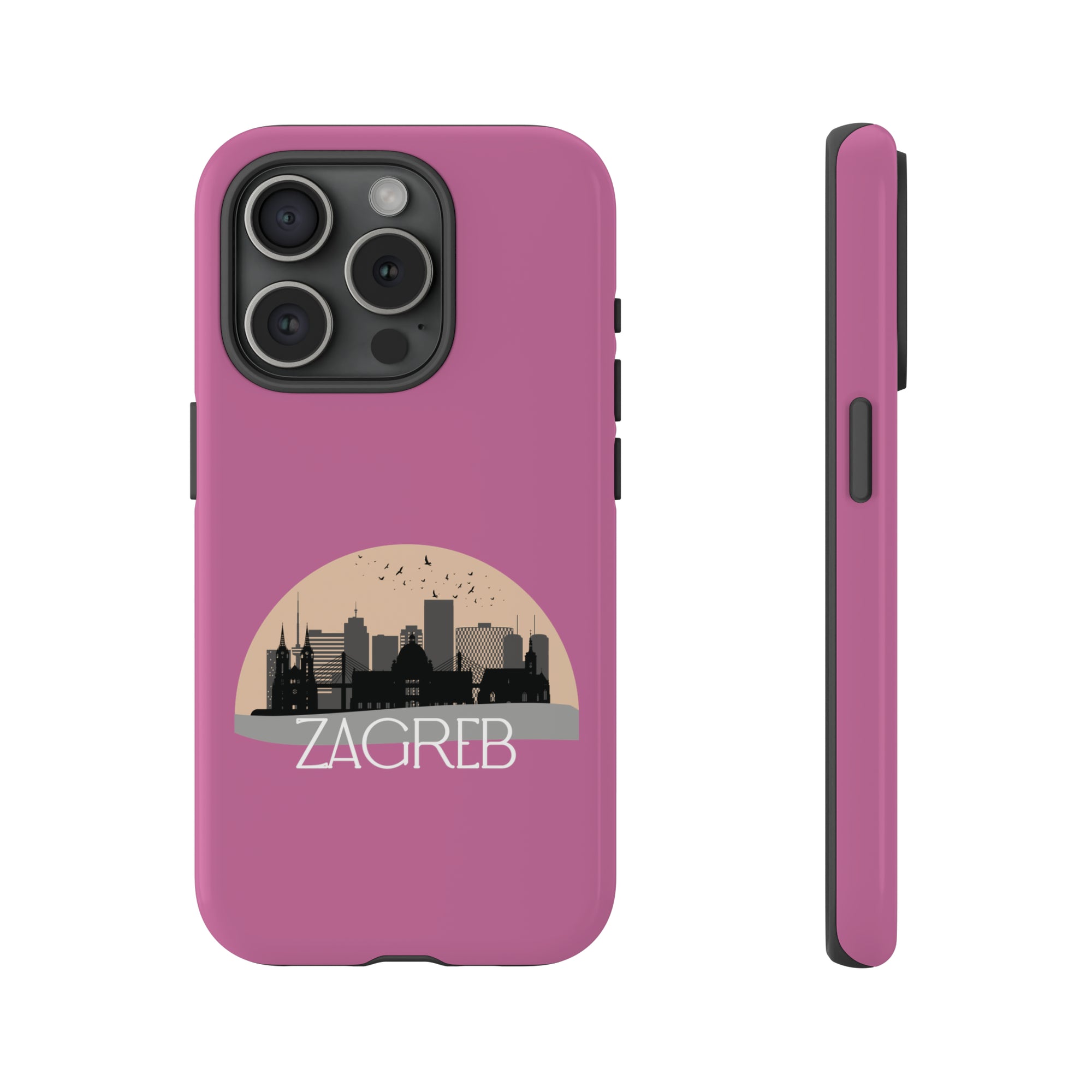 ZAGREB Phone Case - Light Pink