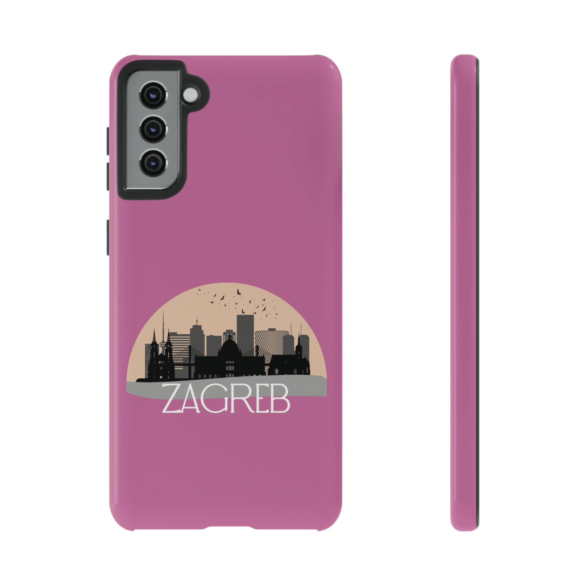 ZAGREB Phone Case - Light Pink