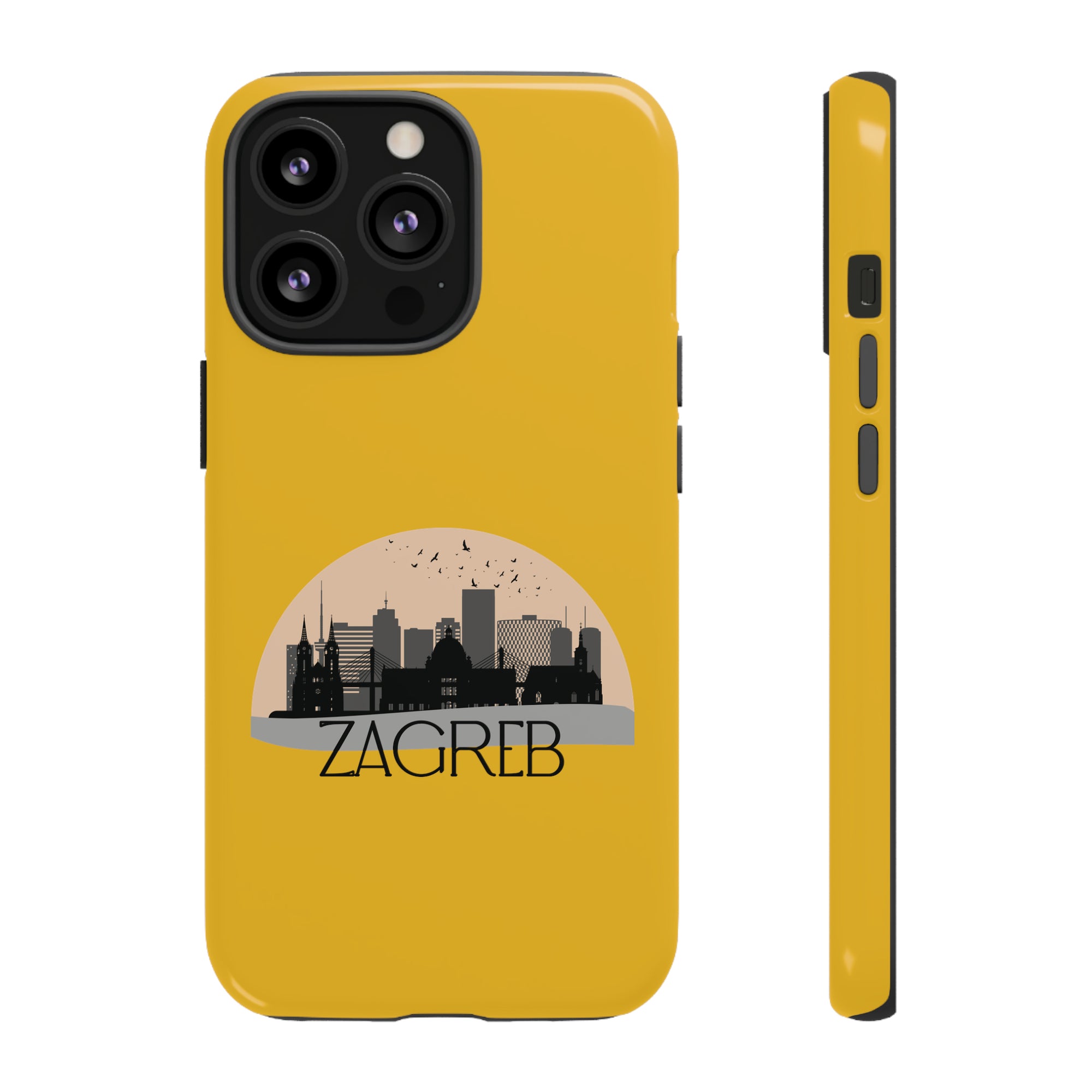 ZAGREB Phone Case - Yellow