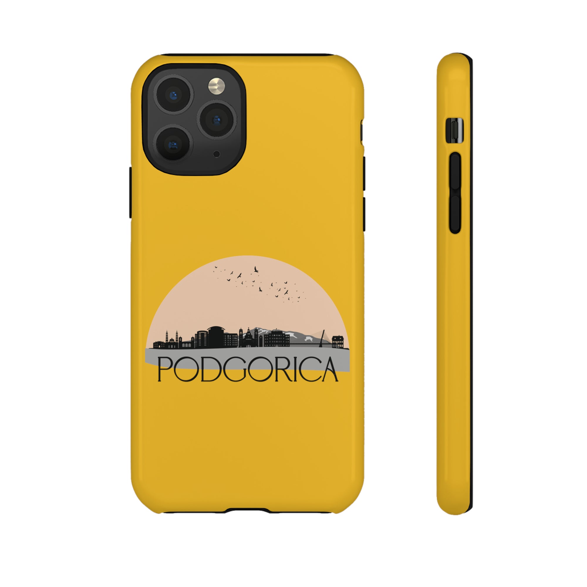 PODGORICA Phone Case - Yellow