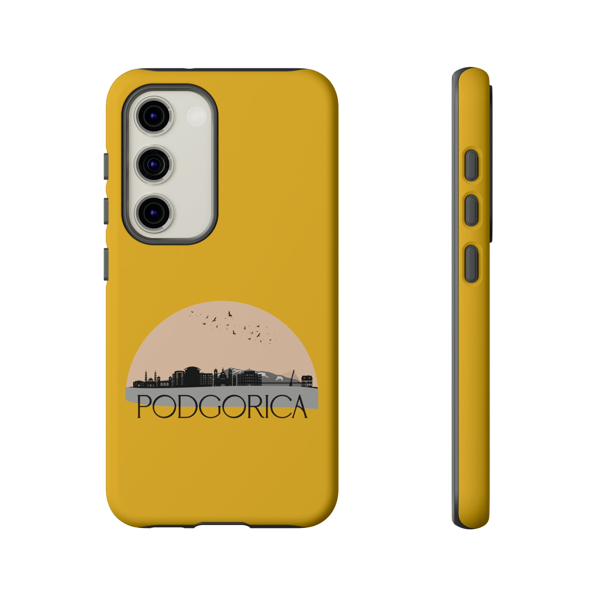 PODGORICA Phone Case - Yellow