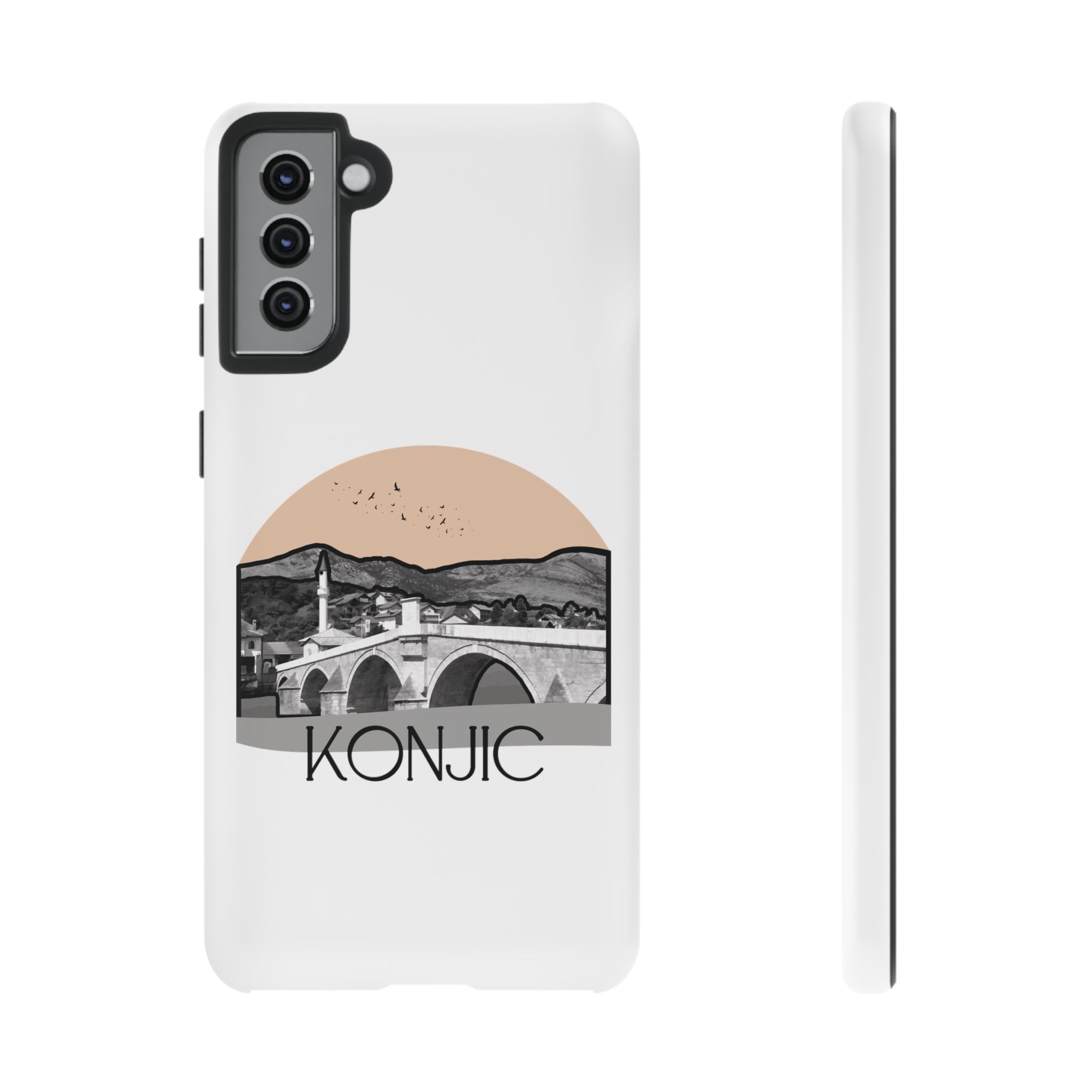 KONJIC Phone Case - White