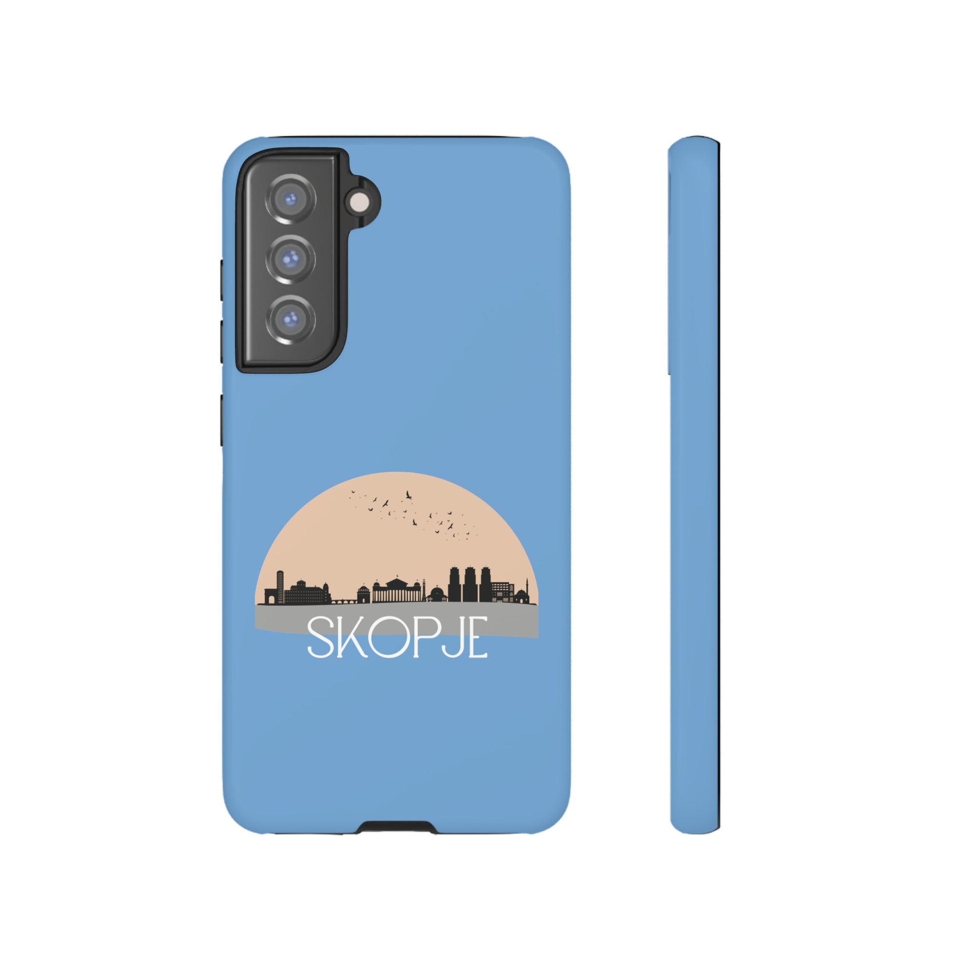 SKOPJE Phone Case - Light Blue