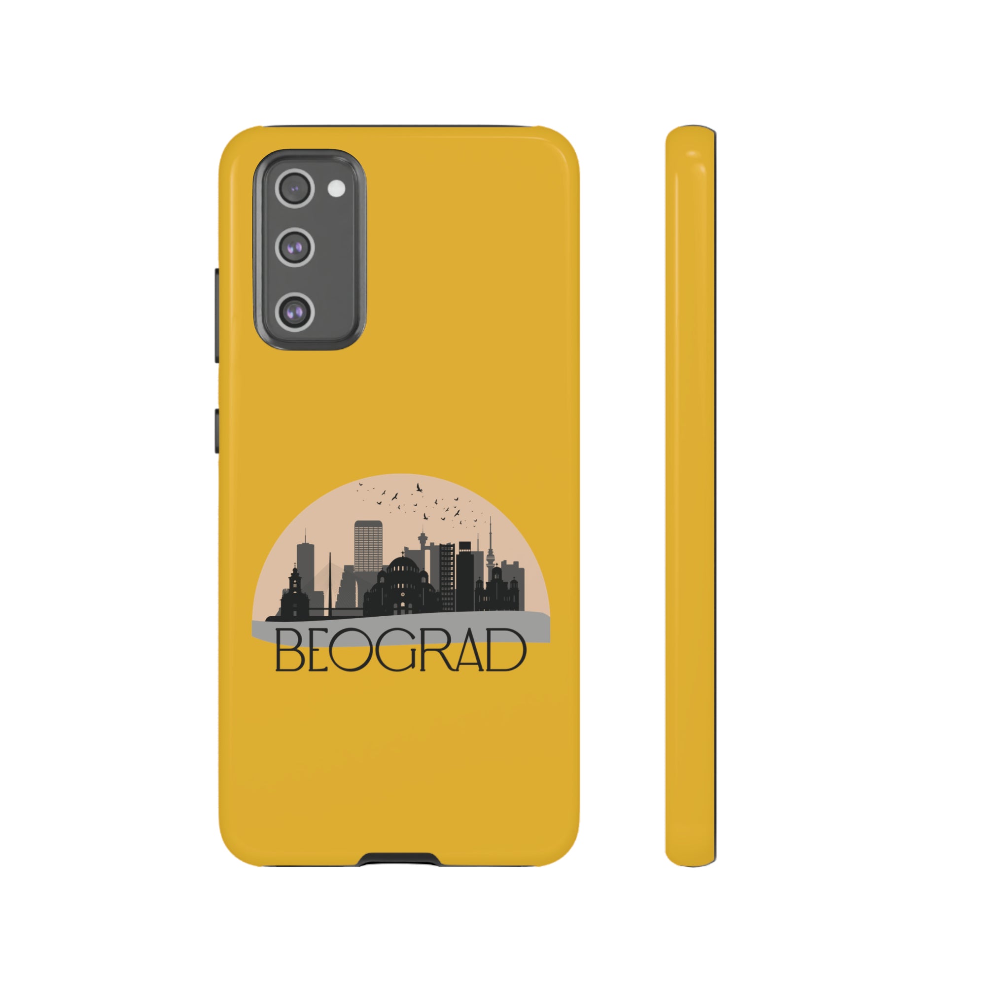 BEOGRAD Phone Case - Yellow