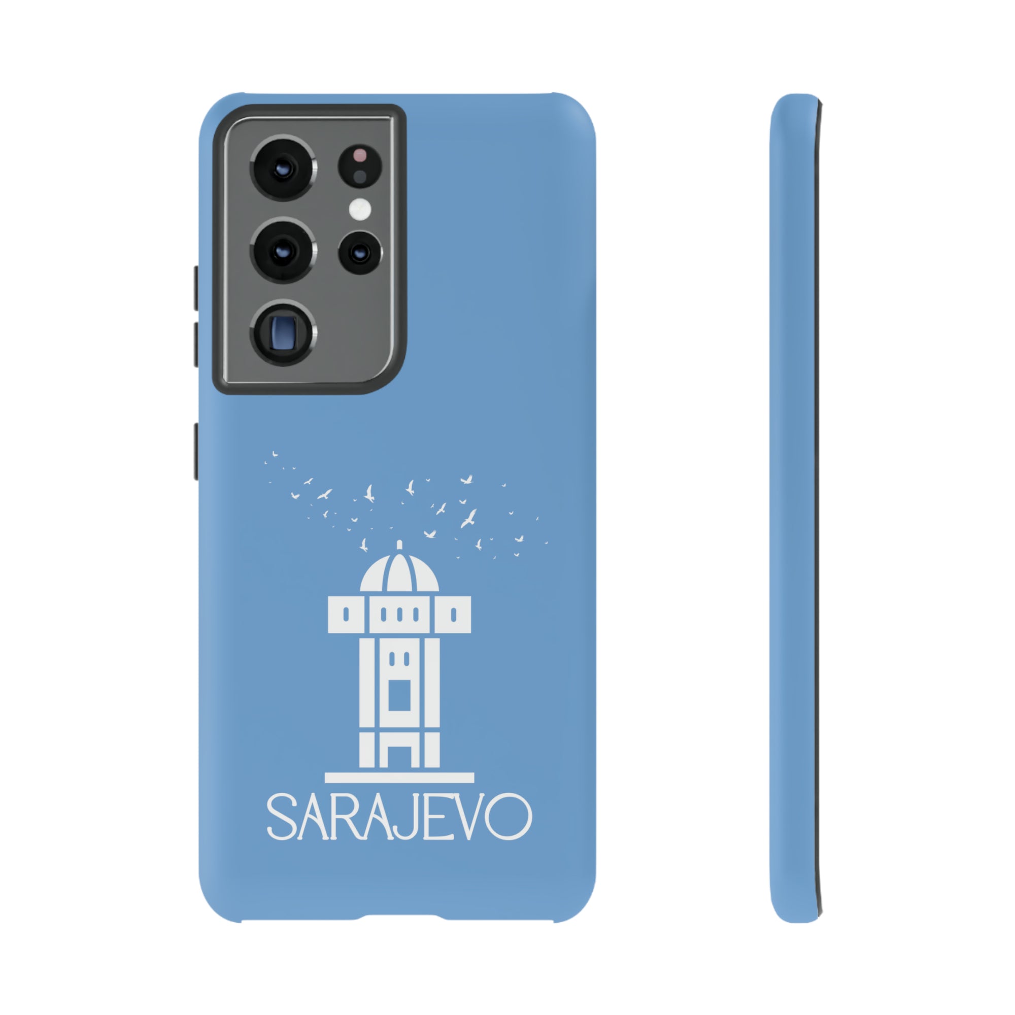 SARAJEVO SEBILJ Phone Case - Light Blue