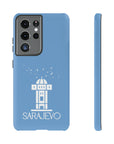 SARAJEVO SEBILJ Phone Case - Light Blue