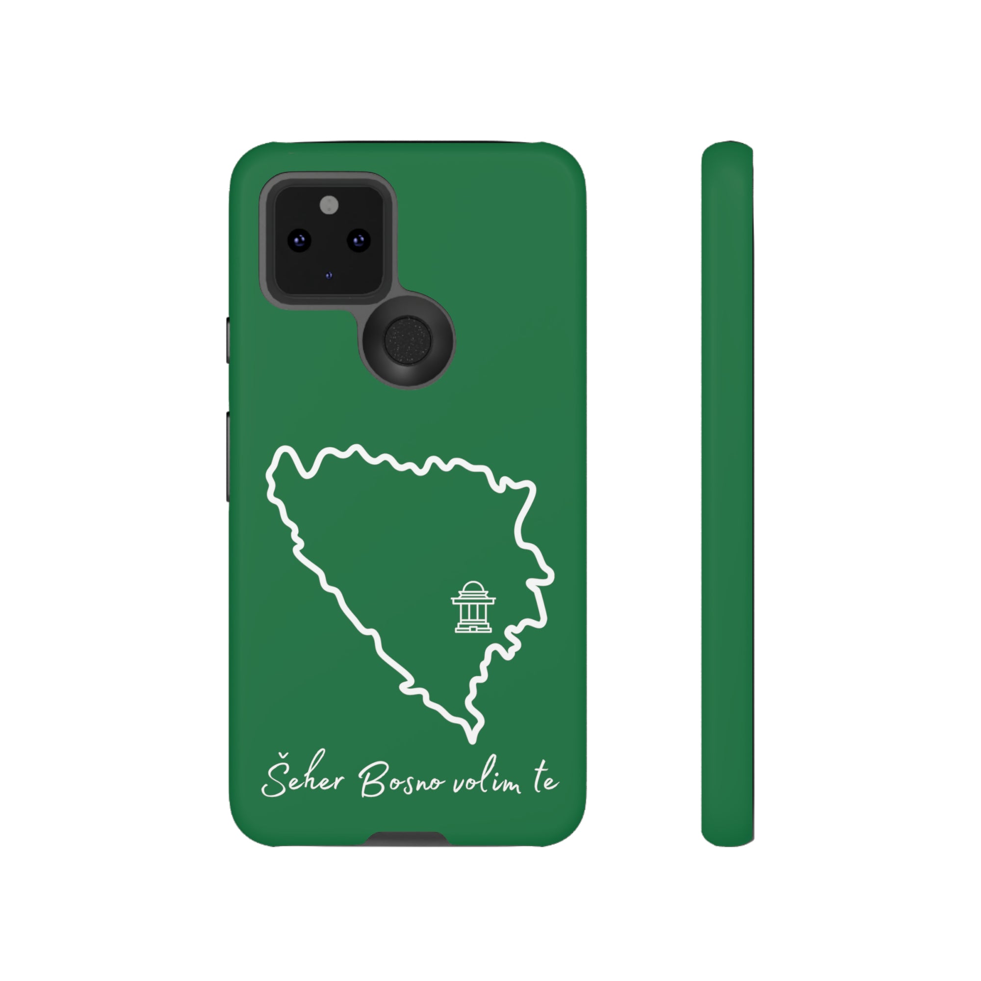 Šeher Bosno Volim Te Phone Case - Green