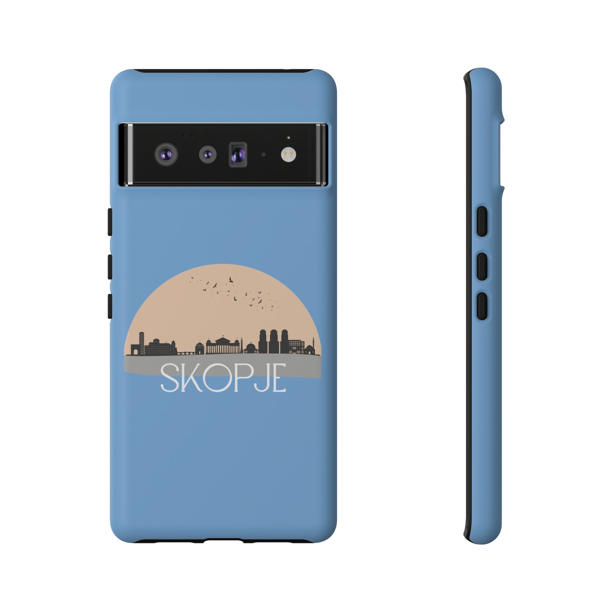 SKOPJE Phone Case - Light Blue