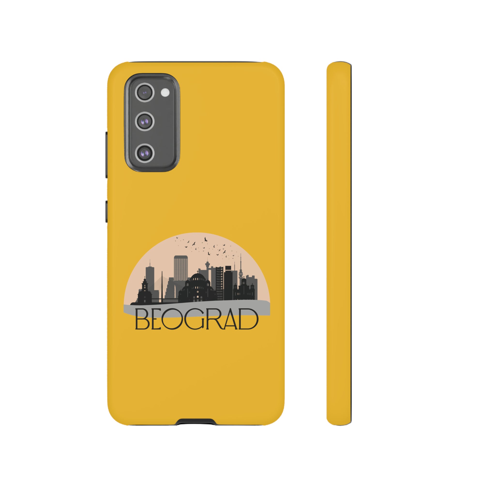 BEOGRAD Phone Case - Yellow