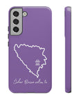 Šeher Bosno Volim Te Phone Case - Purple