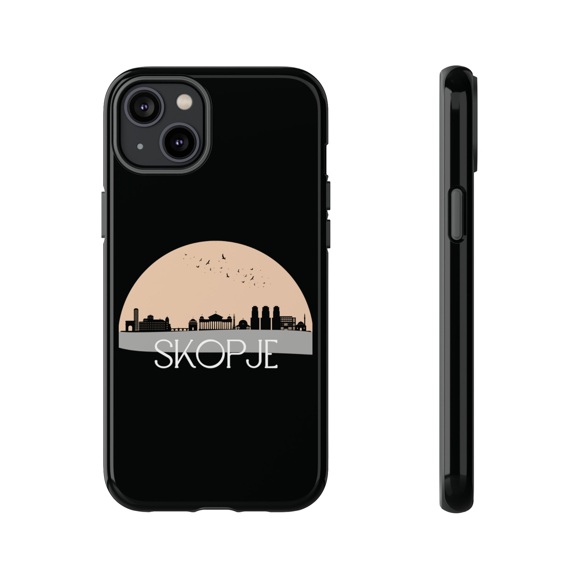 SKOPJE Phone Case - Black