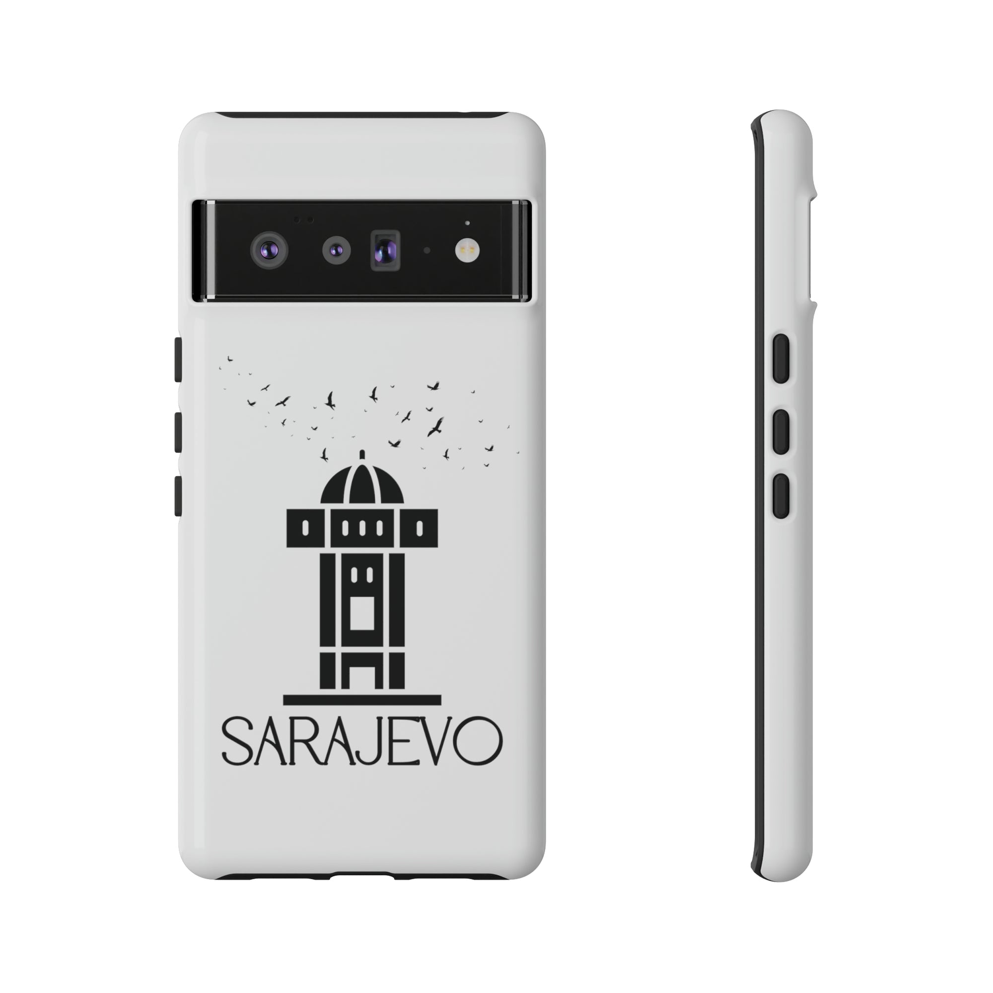 SARAJEVO SEBILJ Phone Case - White