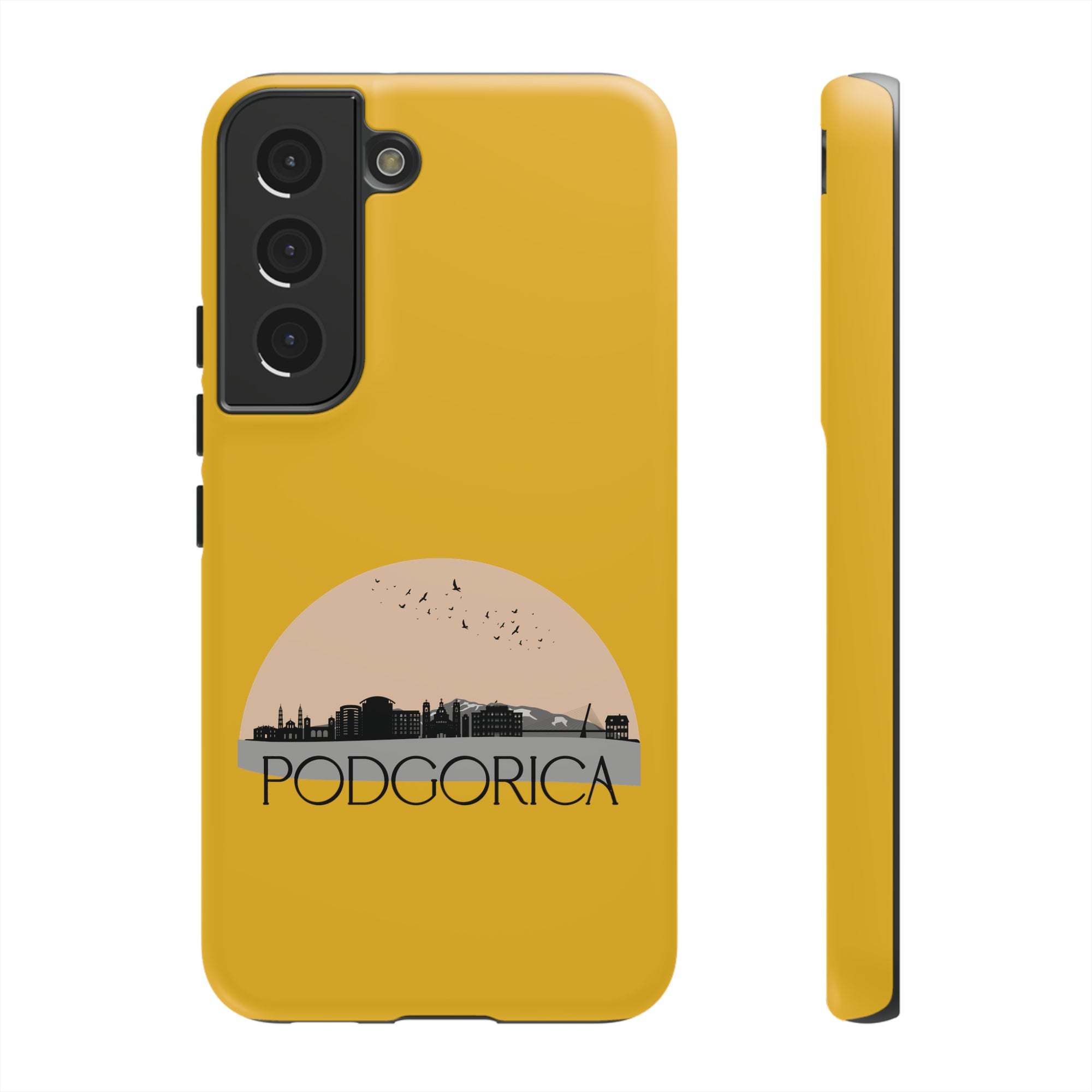 PODGORICA Phone Case - Yellow