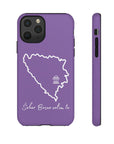 Šeher Bosno Volim Te Phone Case - Purple