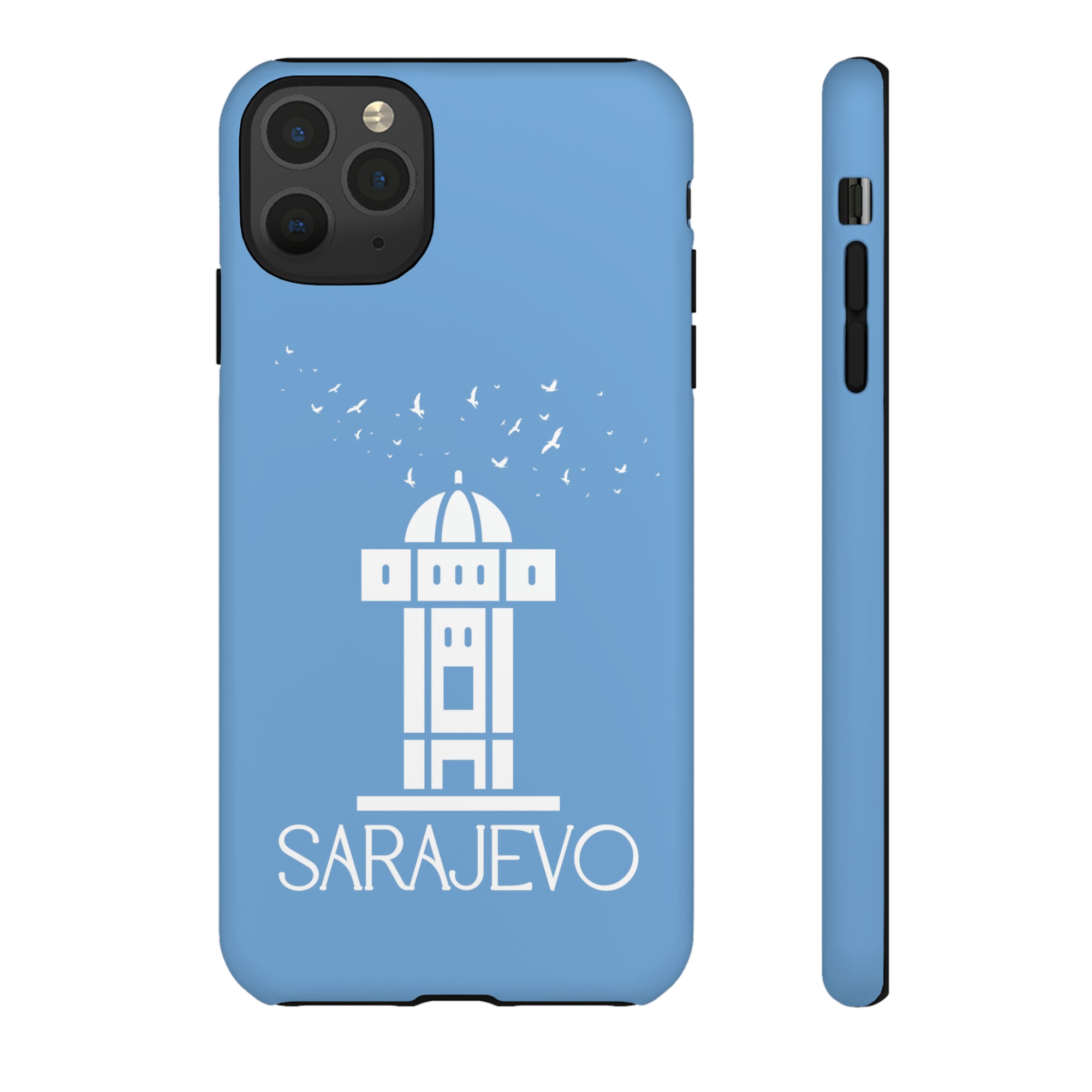 SARAJEVO SEBILJ Phone Case - Light Blue