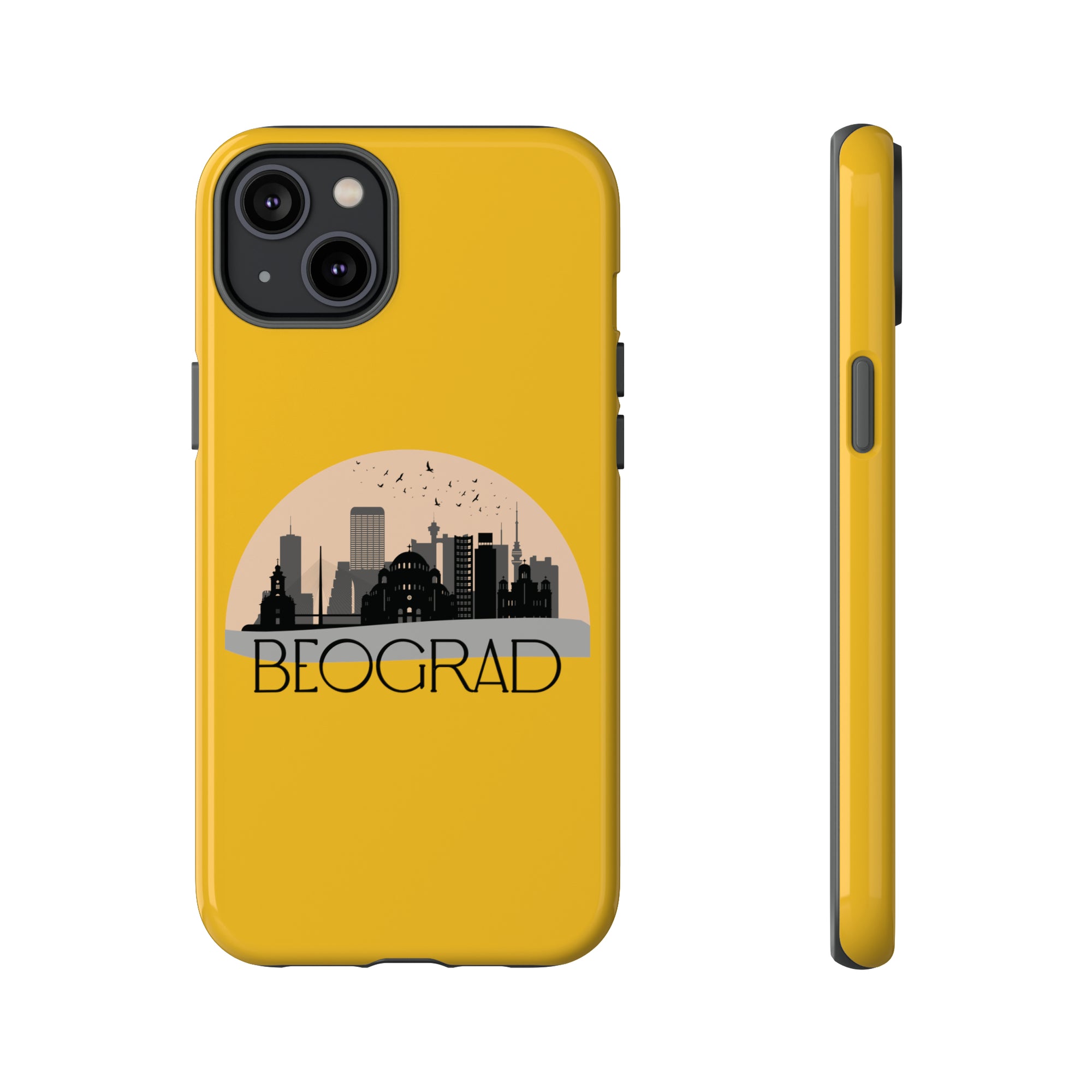 BEOGRAD Phone Case - Yellow