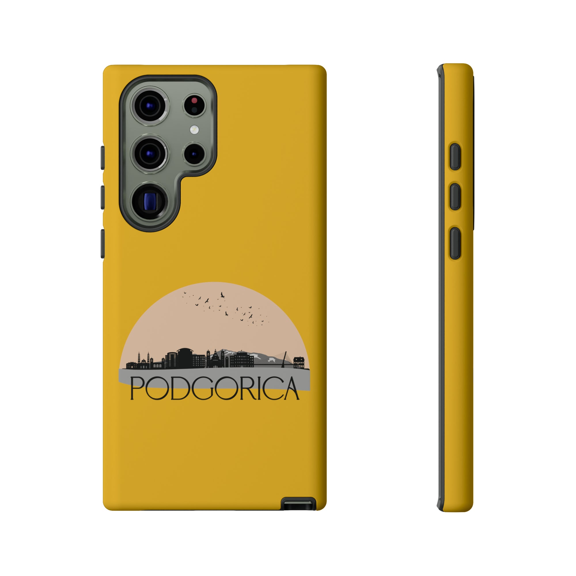 PODGORICA Phone Case - Yellow