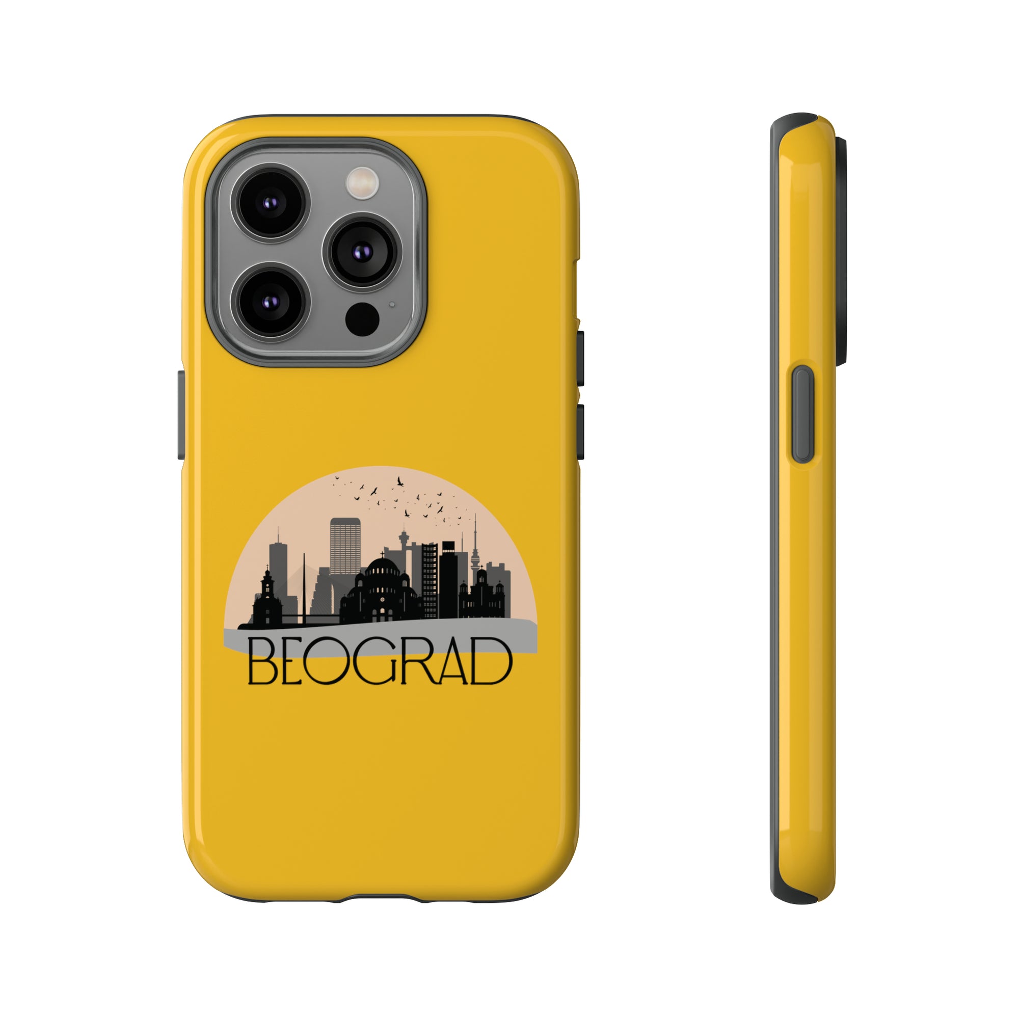 BEOGRAD Phone Case - Yellow