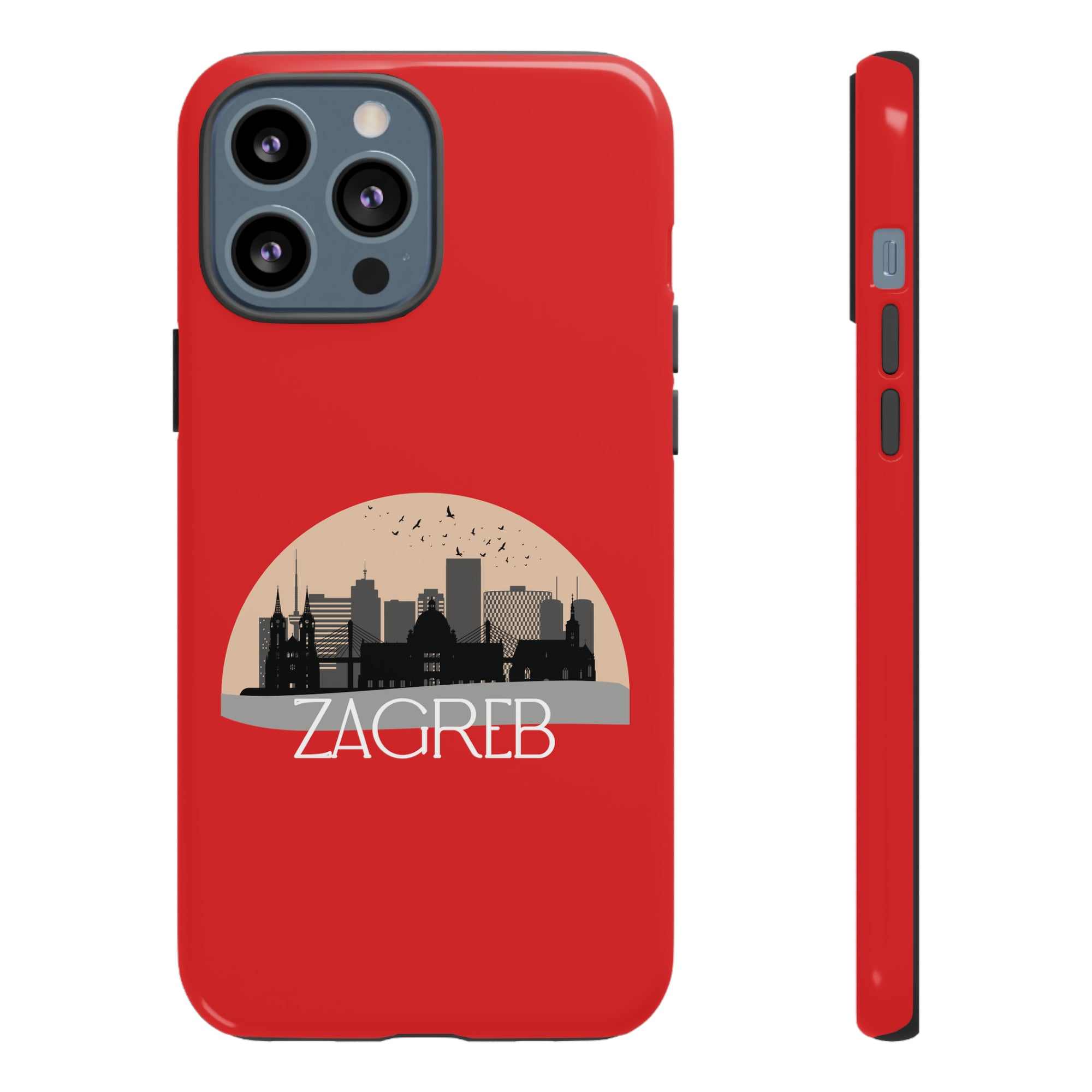 ZAGREB Phone Case - Red