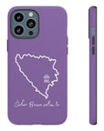 Šeher Bosno Volim Te Phone Case - Purple