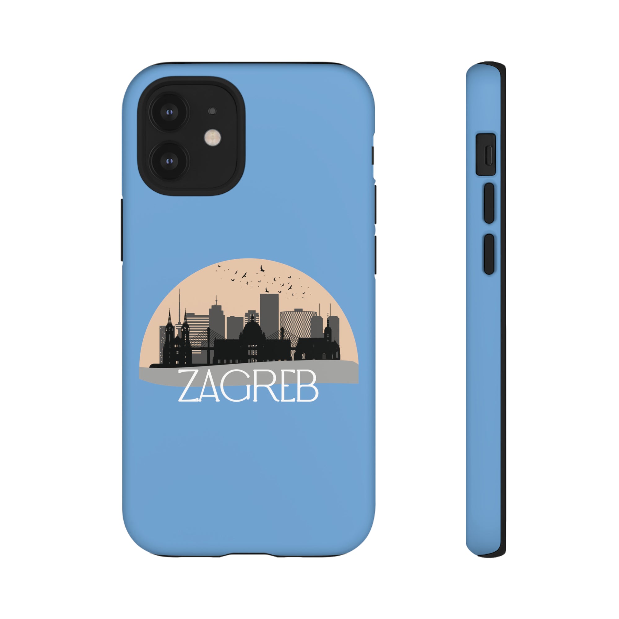 ZAGREB Phone Case - Light Blue