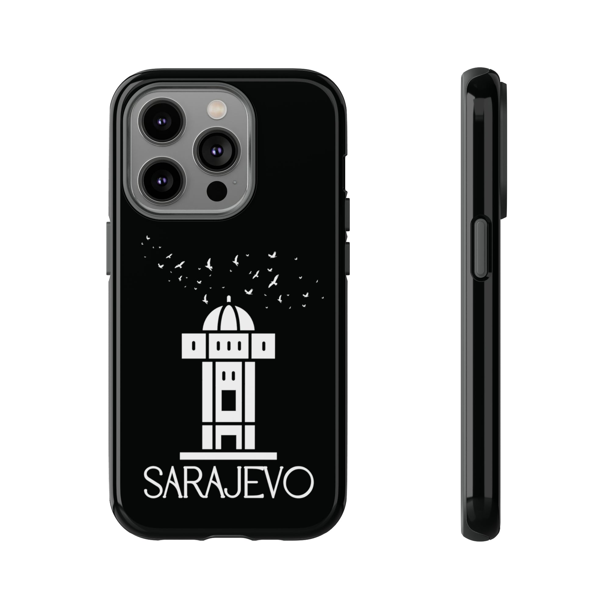 SARAJEVO SEBILJ Phone Case - Black