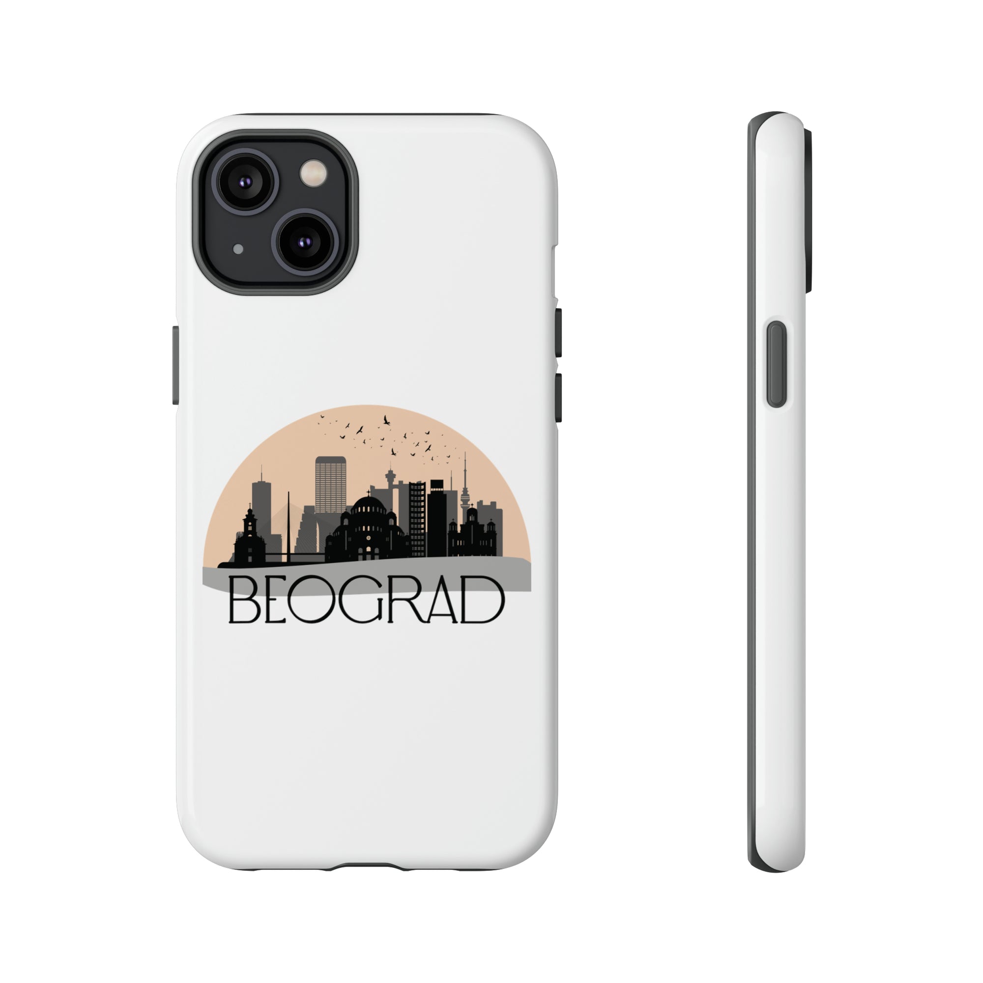 BEOGRAD Phone Case - White