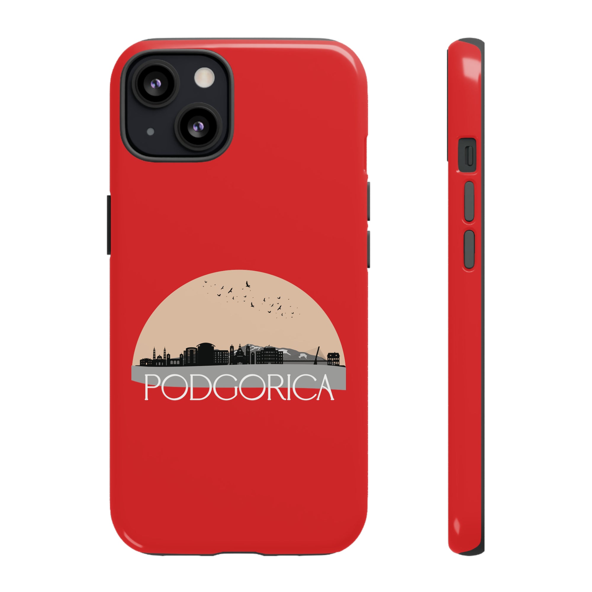 PODGORICA Phone Case - Red