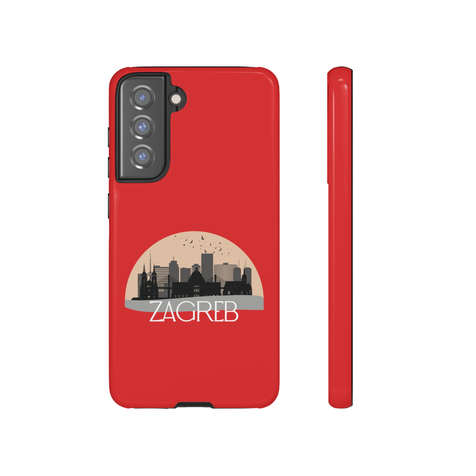 ZAGREB Phone Case - Red