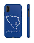 Šeher Bosno Volim Te Phone Case - Blue