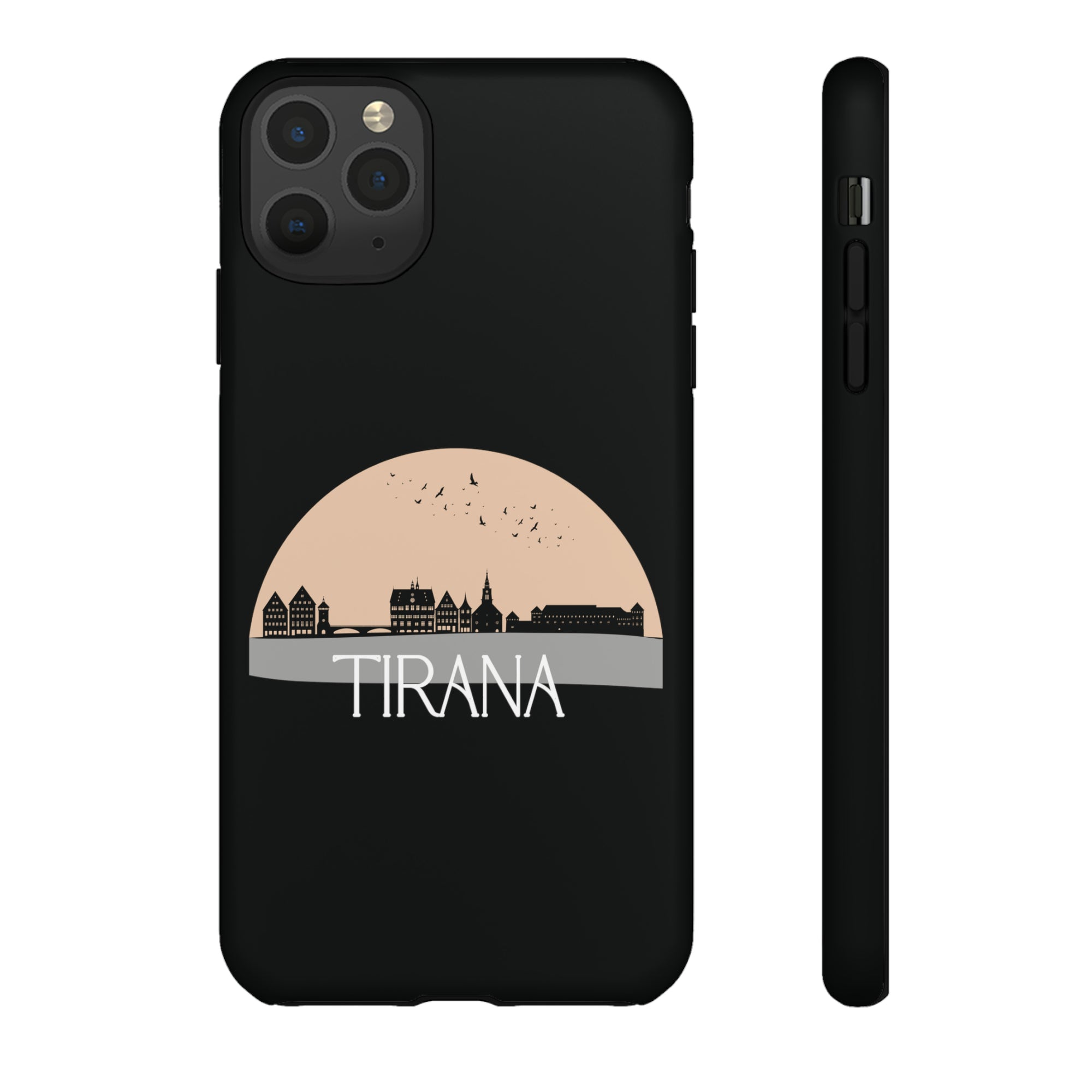 TIRANA Phone Case - Black