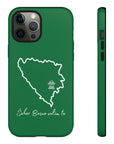 Šeher Bosno Volim Te Phone Case - Green