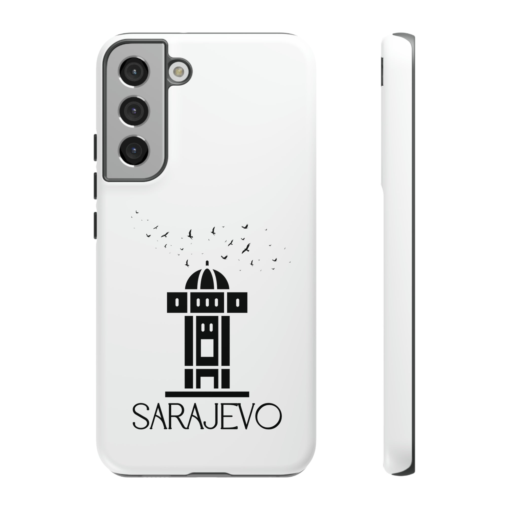 SARAJEVO SEBILJ Phone Case - White