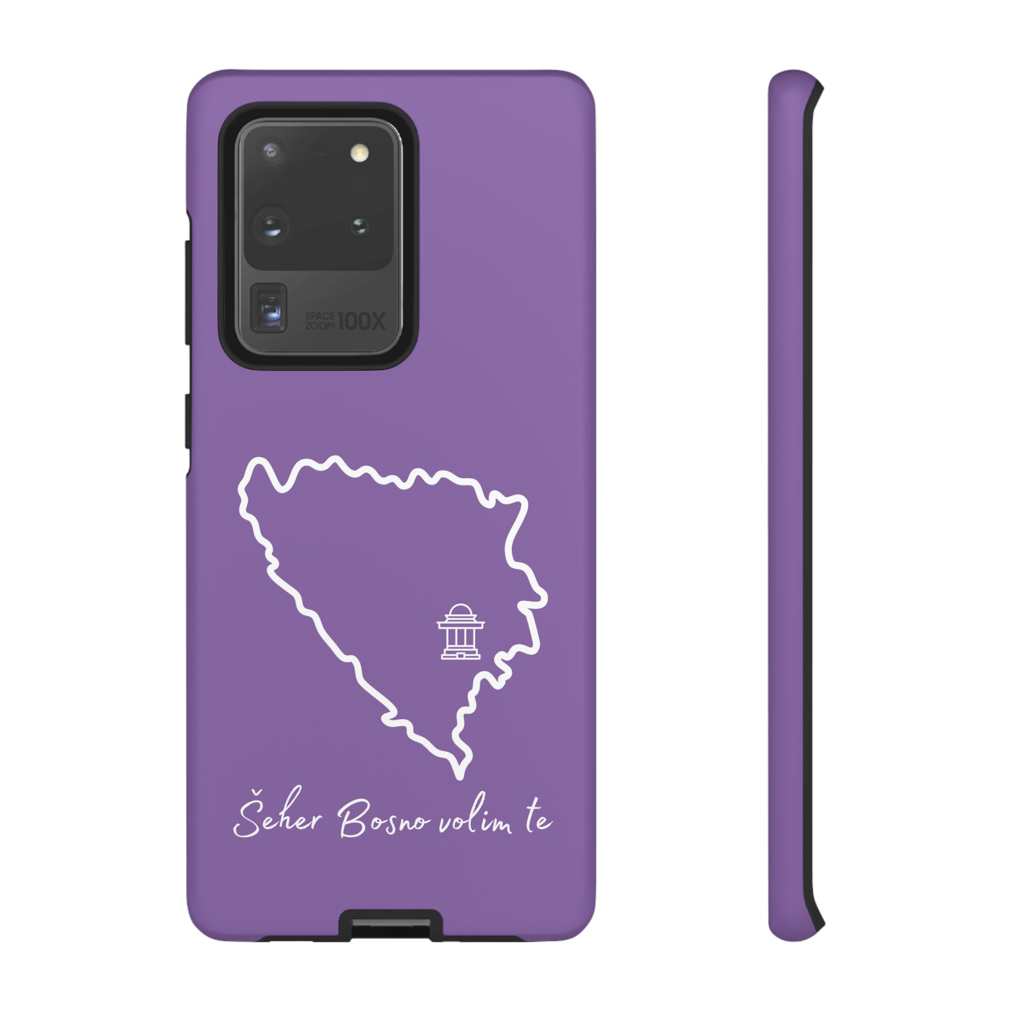 Šeher Bosno Volim Te Phone Case - Purple