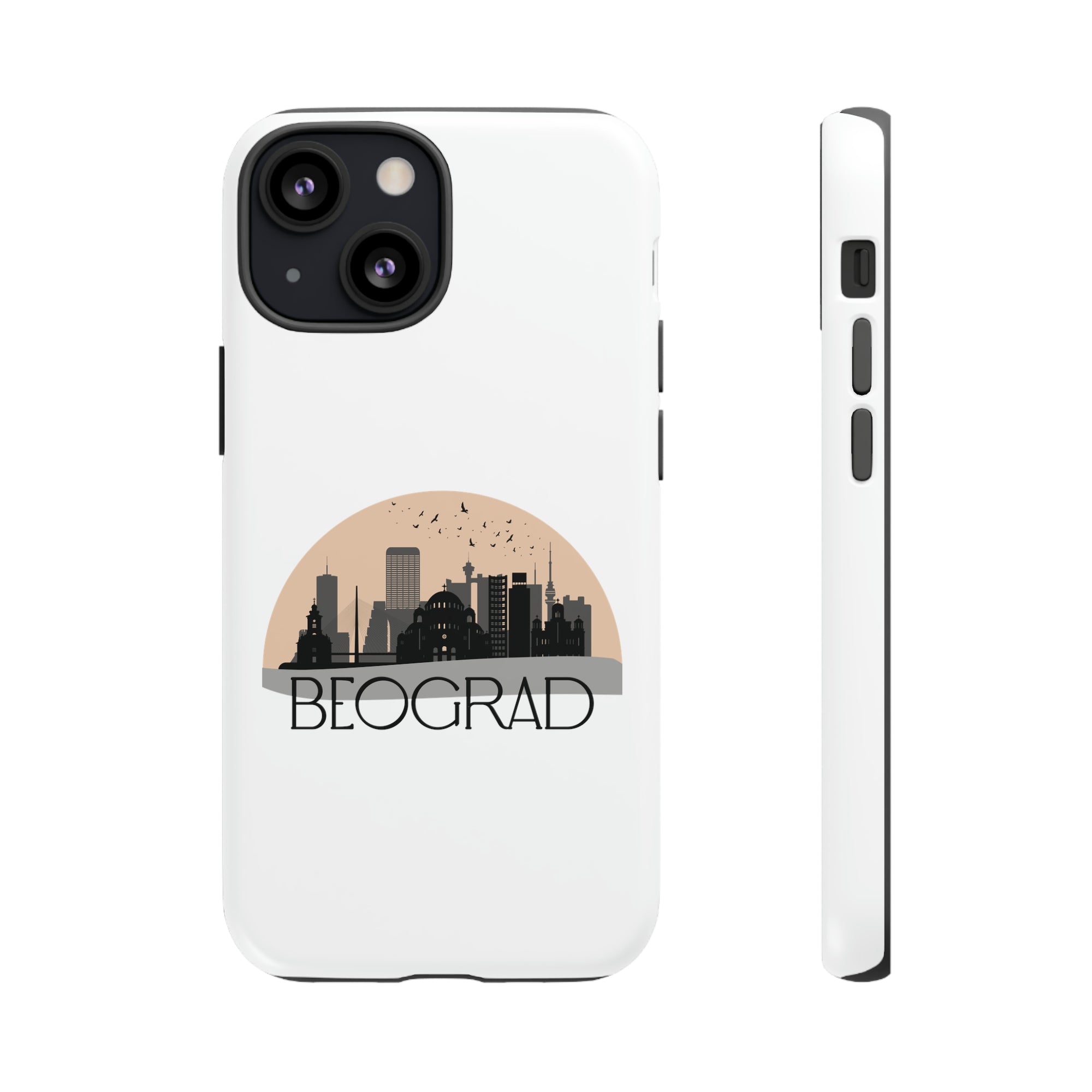 BEOGRAD Phone Case - White