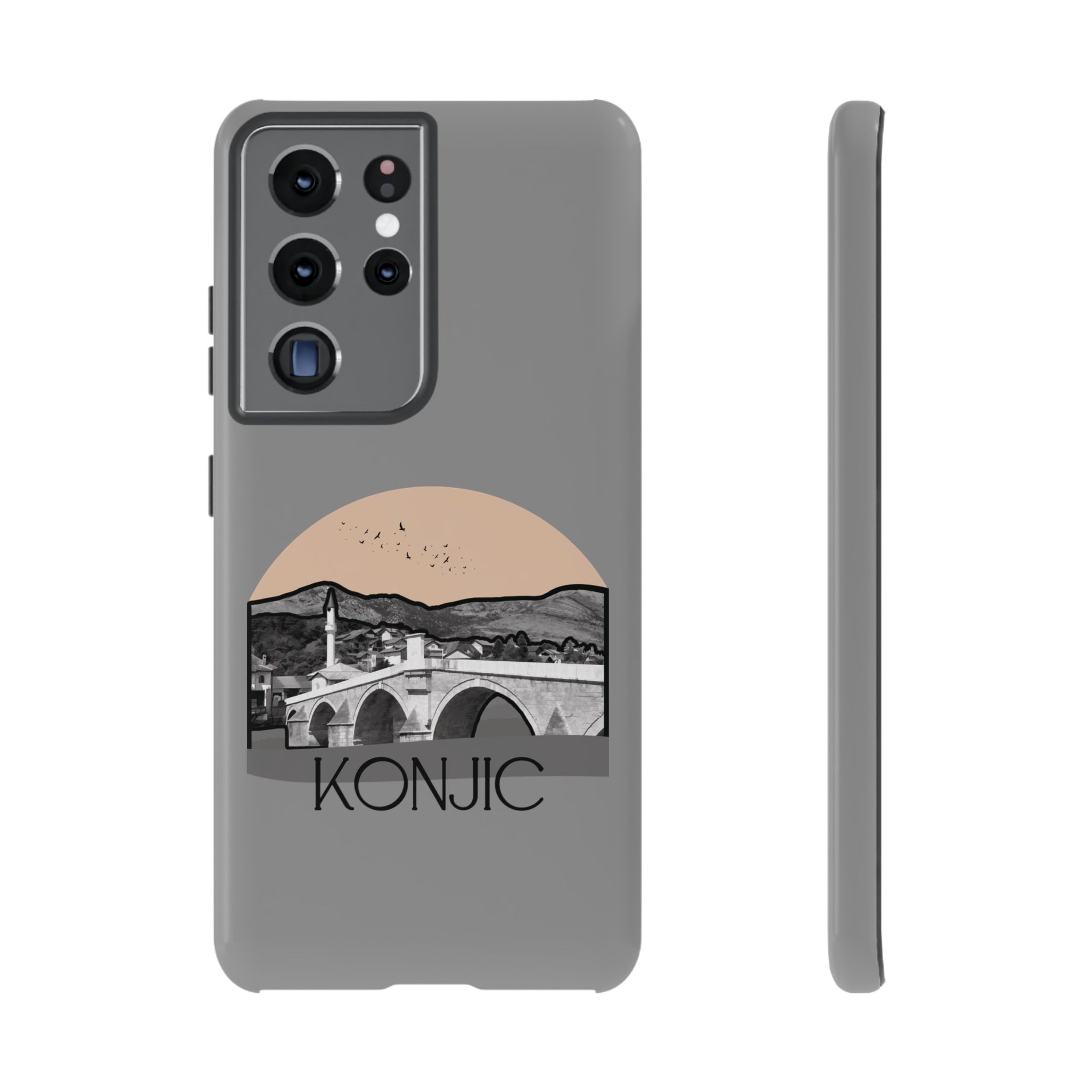 KONJIC Phone Case - Grey