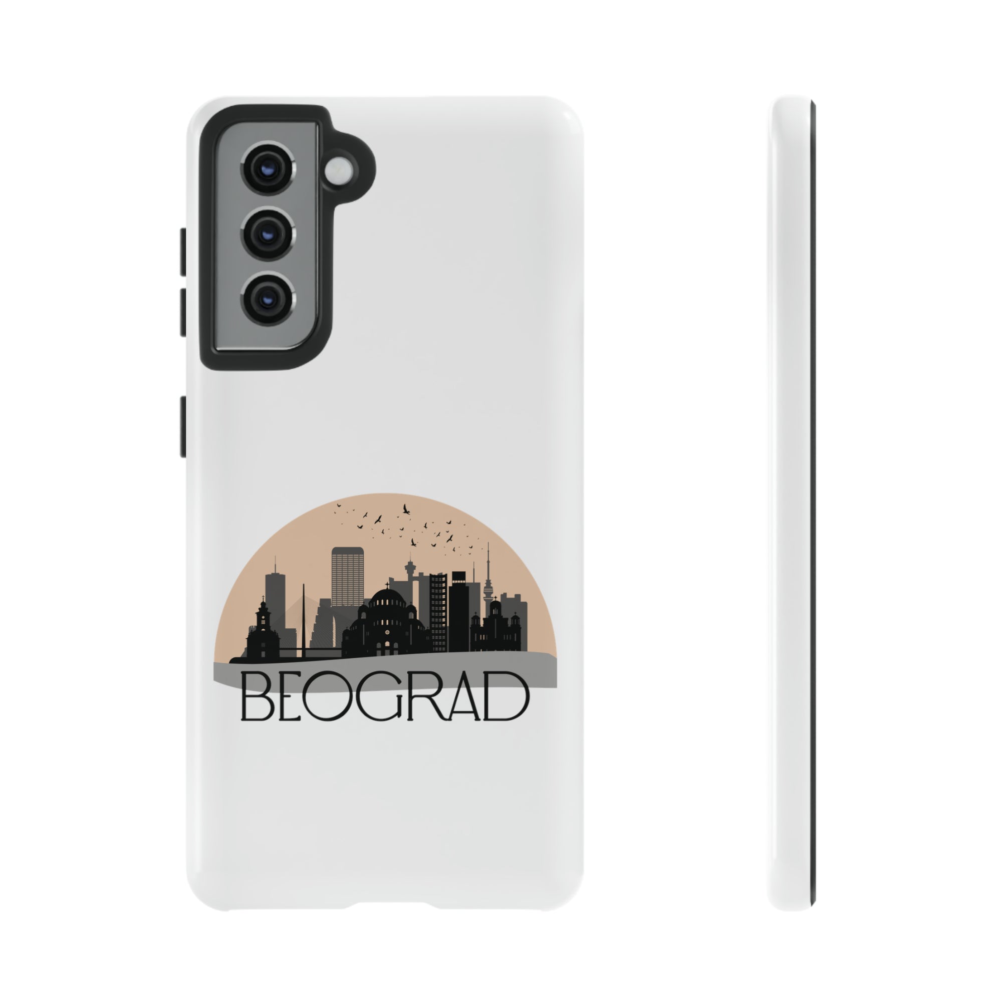 BEOGRAD Phone Case - White