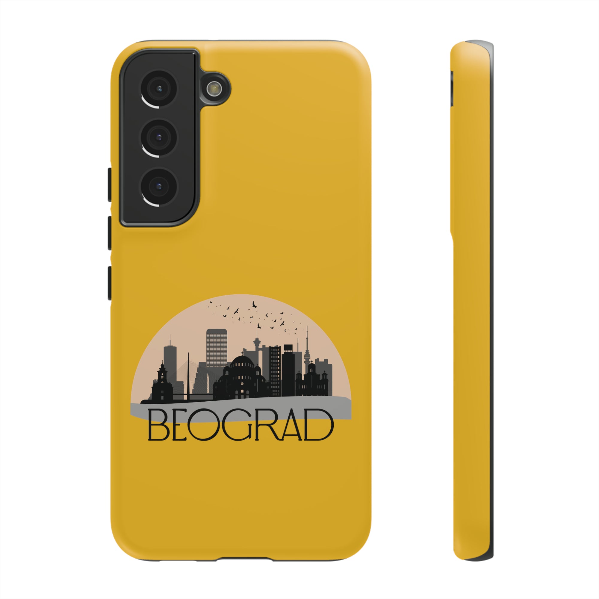 BEOGRAD Phone Case - Yellow