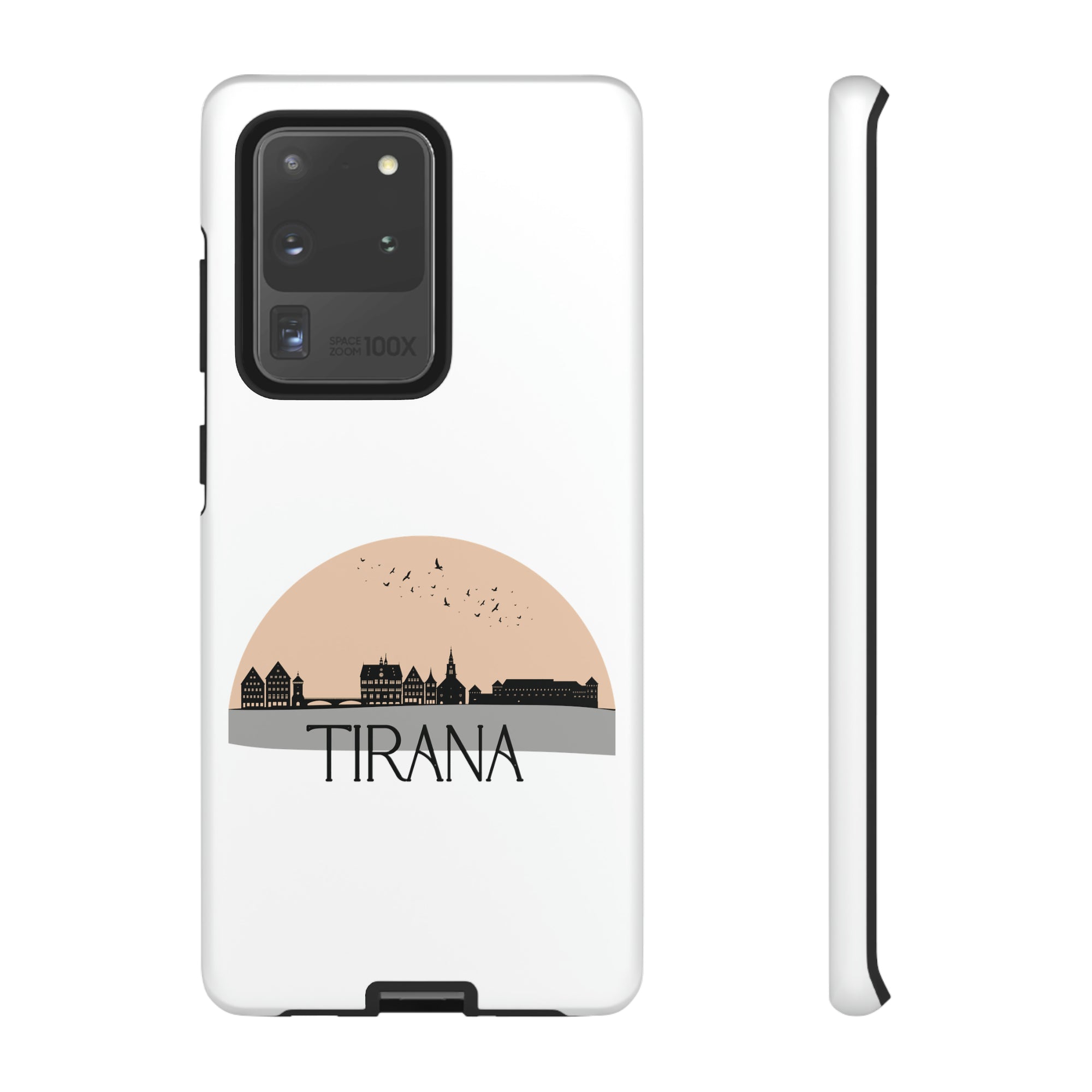 TIRANA Phone Case - White