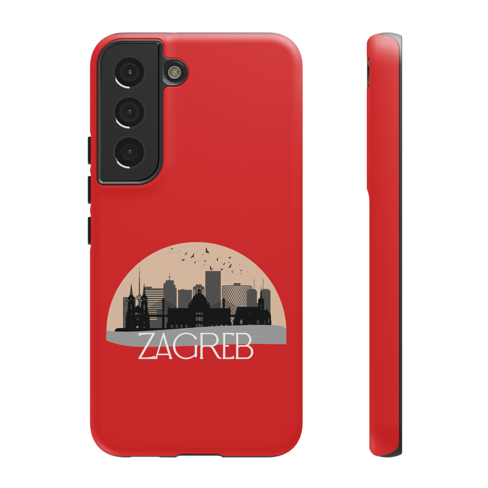 ZAGREB Phone Case - Red