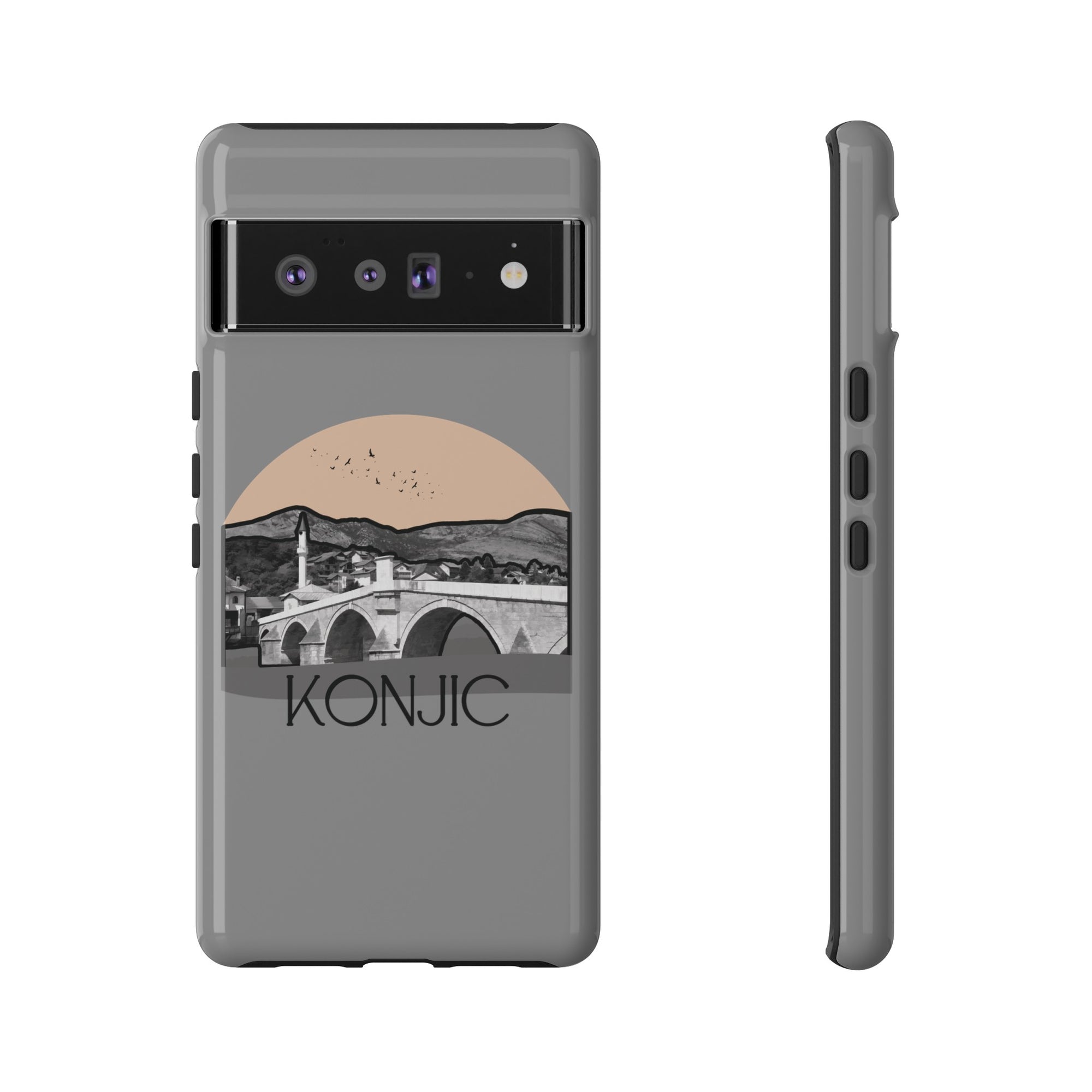 KONJIC Phone Case - Grey